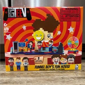 Ew in Box FGTEEV Funnel Boy's Fun House Buildable Set